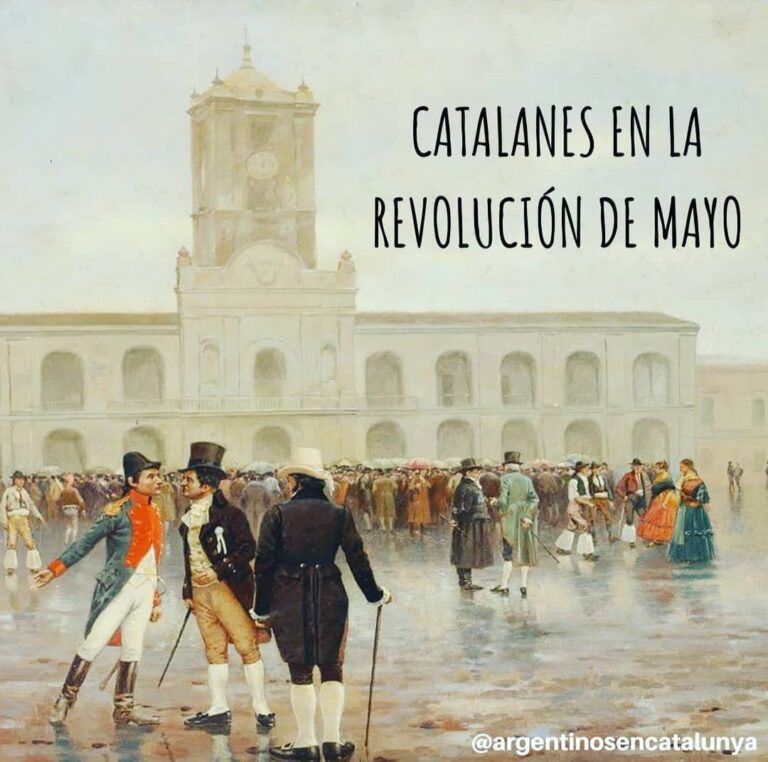 Catalanes en La Primera Junta de 1810