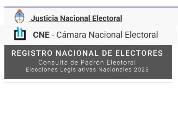 Padrón nacional electoral