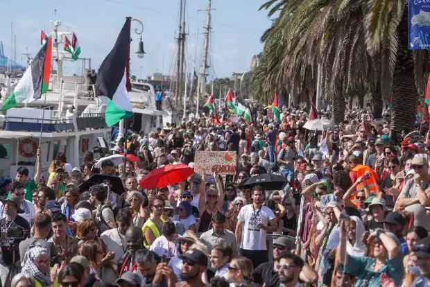 Argentinos en La Flotilla de la Libertad