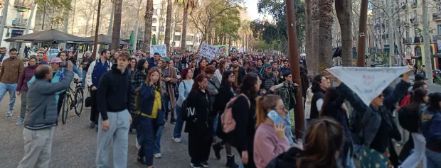 manifestación argentina