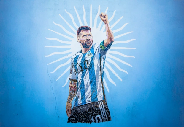 messi mosaico