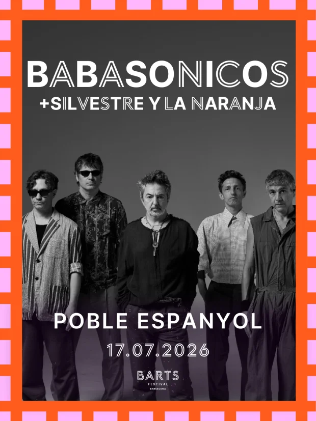 babasónicos en barcelona 2026