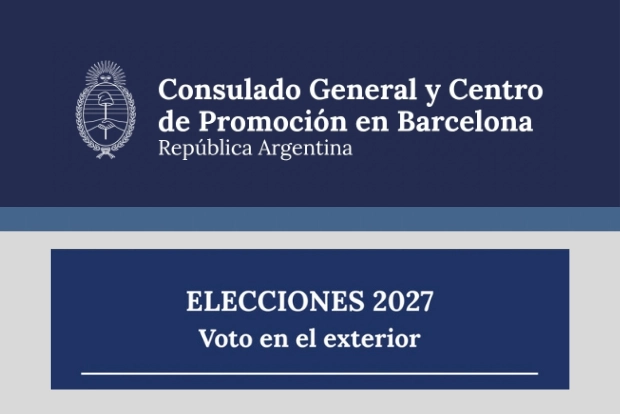 Voto argentino en el exterior 2027