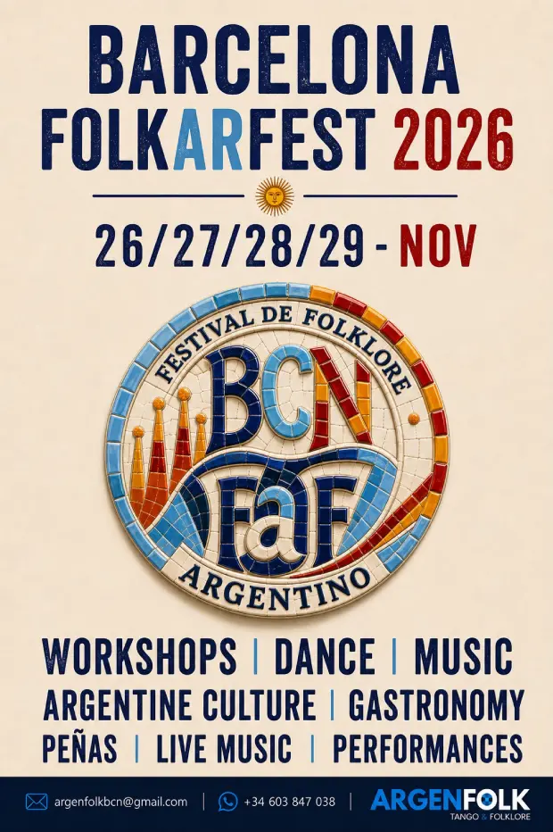 FolkArFest 20220 - Festival Folklore Argentino en Barcelona